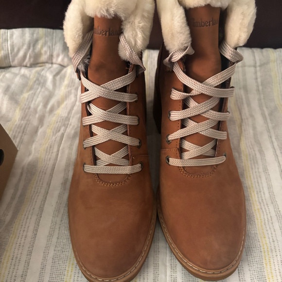 Timberland Sienna High Shearling Ankle Boot - Women's Size 11 - Picture 2 of 6
